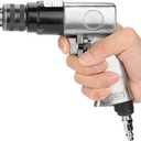 Air Drills,3/8 Straight Handle Reversible Pneumatic Drill, 1700rpm High Speed Pneumatic Hand Held Drills, Pneumatic Tool Drill for Hole Drilling