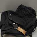 Puffer Tote Bag for Women, Lightweight Puffy Work Laptop Handbag Teacher Nurse Quilted Shoulder School Daily Travel Gym Bags (Black)