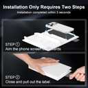 MONASAY 3+1 Pack for iPhone 17 Pro Max 6.9 inch Privacy Screen Protector [True 25Anti Spy] [Instant Installation] , 3 Pack HD Tempered Glass Film+1 Dust Free Installation Tool 9H+ [Military-Grade Protection]