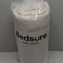 Bedsure Comforter Duvet Insert - Quilted Comforters Full Size, All Season Duvet, GentleSoft Down Alternative Bedding, with 8 Tabs, Gifts for Women/Men, Linen, Full 86 x 82 Inches