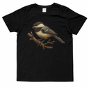 Loggerhead Shrike Shirt Bird Watcher Song Bird Butcherbird T-Shirt XXL, Black