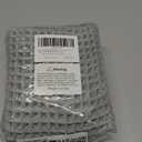 tchdio Waffle Bath Mat Rug, Super Absorbent Non Slip Bath Mats for Bathroom Mat Ultra Soft Bathmat Machine Washable Bathroom Rugs with Tassels, Bath Rugs Beside Tub, 18" x 30" (1'6" x 2'6" (Rectangular), Light Grey)