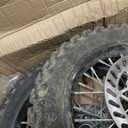 80/100-12 3.00-12 Tire Tube,12" Rear 12mm Axle Rim Wheel With Brake Rotor and 428 41T Sprocket For Apollo SSR 50cc 125cc XR CRF Dirt Pit Bike, 2 Pack