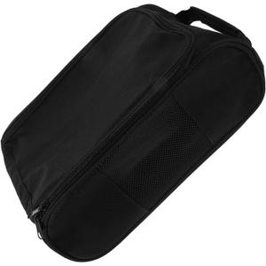 ABOOFAN Golf Shoe Travel Bag with Handle Zippered Sports Shoe Carrier Bag Breathable Mesh Ventilation Sturdy Outdoor Storage for Men and Women