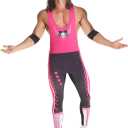 Morph Bret Hart Costume for Men, WWE Wrestler Outfit, Adult WWE Costume, Wrestling Attire for Fans and Collectors (X-Large)