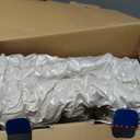 Bedsure Wearable Heated Blanket with Foot Pocket - Electric Snuggle Blanket for Adult with Sleeves, Winter Gifts for Mom Women Girlfriend, Warm Sherpa Heating Throw, Auto Shut Off, 50 x 71+18", Cream