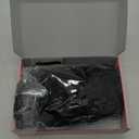 SEIKEA Ponytail Extension, PT005 Isabella 18" Long Bohemian Curly Drawstring Ponytail Light Fluffy Multi Layered Clip in Hair Extensions Ponytail Natural Soft Synthetic Hairpiece Black Brown