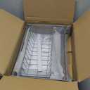 REALINN Under Sink Organizer, Pull Out Cabinet Organizer 2 Tier Slide Out Sink Shelf Cabinet Storage Shelves, Storage for Kitchen Bathroom, Grey, 1 Pack