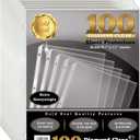 GOLD SEAL 100 Count Diamond Clear Extra Heavyweight Sheet Protectors, 4 mils Strong,8.5 x 11, Top Load, 100 Pack