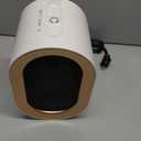 QQT Electric Space Heater,Portable Energy Efficient Space Heaters for Indoor Use,Two-Speed Portable Heater Fan for Office with Adjustable,Overheating Protection,Dumping Shutdown (White)