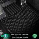 RizLiner Mini Countryman 2011-2016 Custom Fit Floor Mats Rubber 3D Car Mats Laser Measured Floor Liners All Weather Heavy Duty Waterproof Odorless Non-Slip TPE (Front & Rear, Black)