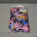 uideazone Girls 3 Piece Bathing Suit Summer UPF 50+ Racerback Swimsuit with Shorts Beach Tankini Sets 8-16 Years (A2-hawaian Tree)