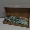 6 Pcs 27" Eucalyptus Stems Greenery Stems Eucalyptus Leaf Spray in Green Silk Plastic Plants Floral Artificial Plants for Home Party Wedding Decoration