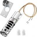 WB2X9154 WB13K10027 Gas Range Oven Broiler XL44 Round Igniter Replacement for GE WB13K3 WB13K4 WB02X9154 4342528 AP2014008 GR403 SGR403 (120V, 2.5-3.0A, 3-1/2 Inches) - Not Universal