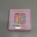 Toddler Purse Girl Wallet for 2-10 Year Old Birthday Gift, Personalized Kids Little Mouse Ear Bow Crossbody Shoulder Purse (Small-glitter-pinkletter)