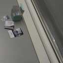 Cordless Light Filtering Mini Blind - 43 Inch Width, 64 Inch Length, 1" Slat Size - Pearl White - Cordless GII Morningstar Horizontal Windows Blinds for Interior by Achim Home Decor