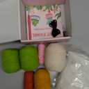 MAGIMUSE Crochet Kit for Beginners, Crochet Starter Kits, Amigurumi Craft Knitting Crocheting Kits with Step-by-Step Video Tutorials, 6 Pack Hanging Potted Plants Family(40%+ Yarn