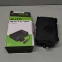 Portable Car Heater Fast Demisting Defroster, 12V 150W Automobile Heater Can Heat Rapidly in 60 Seconds with Heating & Cooling & Air Purify, Car Fan Windshield Defroster(Black)