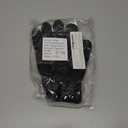 Cut Resistant Gloves, Level 5, Non-Slip Grip, Machine Washable, for Kitchen, Oyster Shucking, Woodworking (Black(female))