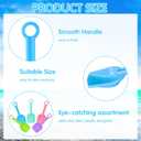 24 Pcs Sand Shovels for Kids, 7.7'' Plastic Beach Shovel Colorful Mini Scoops Bulk Sand Toys for Student Gifts Digging Gardening Outdoor Activities Party Favors, 5 Colors