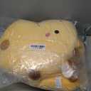 PEACH CAT Cute Long Giraffe Plush Pillow Kawaii Giraffe Stuffed Animal for Girls and Boys Yellow 35.4"