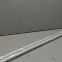 2 Pack Spring Tension Curtain Rods White Ajustable 53-98 inchs, 0.86inch Diameter, Extension Spring Tension Rods Suitable for Use in Bathroom Window Screen Curtain Wardrobe (white)