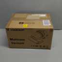 Mattress Vacuum, Bed Vacuum Cleaner with 16Kpa Suction 253.7nm UV-C Light, 145F Heat & 30000 RPM/Min Tapping, HEPA Filter & Ultrasonic, 600W Powerful Vacuums for Bed, Sofa, Couch(Corded) (Dark Grey)