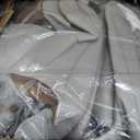 Dangdangdang Custom Seat Covers for Toyota Sienna 2024, 2025,Select Models (White, 8-Passenger(Without Footrest))