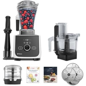 Vitamix Ascent X4 Gourmet SmartPrep Kitchen System, White
Professional-Grade Blender for Smoothies, and More, Pulse, Variable Speed, Self-Cleaning Program,12-Cup Food Processor