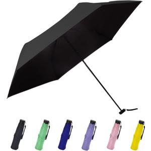 SoulRain 42" Travel Sun & rain Umbrella, Lightweight Windproof Umbrella, Portable Lightweight Compact Parasol with 99% UV Protection for women and men