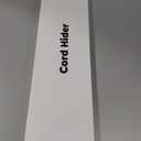 56.7in Cable Hider Cord Hider, Wire Covers for 2-4 Cords on Wall, Premium Cord Covers for Wires on Wall, Easy Set-up Wire Hider to Hide Tv Wires, Lamp, Speaker Cords, W0.95 H0.55in, White