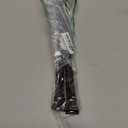 Black Tension Rod 16 to 26 Inch 2 Pack Small Tension Rod Adjustable Curtain Rod Spring Rod No Drilling Expandable Pressure Curtain Rod for Bathroom,Doorway,Door