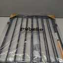 Babelio Baby Gate for Stairs & Doorways, 26-43" W 34" H Extra Tall| No Bottom Bar| Easy Installation| One-handed Operation| Auto-close| Hardware Mount (Drill Needed) Safety Dog/Pet Gate Indoor (Black)