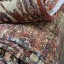 Loloi Magnolia Home by Joanna Gaines Banks Collection BAN-04 Brick/Ivory 8'-6" x 11'-6", .13" Pile Height, Machine Washable, Area Rug