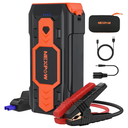 NEXPOW Car Battery Jump Starter 3000A, Portable Jumper Starter (up to 8.0L Gas/8L Diesel Engines) 12V Car Battery Booster Pack with USB Quick Charge 3.0 and 4 LED Modes Red Blue Warning