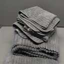 Extra Large Bath Towel Set of 6 (40"x80"),Oversized Bath Sheet Super Soft Highly Absorbent Microfibers Quick Dry Luxury Shower Towel for Bathroom Spa Gym Hotel Yoga (Gray, 6Piece)