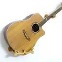 Guitar Wall Holder,Guitar Holder Wall Mount,Guitar Stand Horizontal,Guitar Hanger Tilt Your Guitar,Ukulele, Bass, Electric Guitar at a Slanted Angle with Beauty.