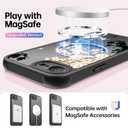 FUNMIKO for iPhone 16e Case Wireless Charging & Military-Grade Protection - Trendy Pattern Design for Women Girls, Matte Non-Slip Phone Cover with Shockproof Corners - Elegant Blossom Motif