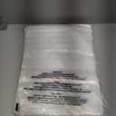 Spartan Industrial - 12 X 15 (200 Count) Self Seal Clear Poly Bags with Suffocation Warning for Packaging, T-Shirts & Clothing - Permanent Adhesive