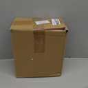 Blulu 48 Set Christmas Bakery Boxes Bulk 5x5x3 Inch with Christmas Tree Tags and Rope Clear PVC Window Christmas Cupcake Boxes Containers for Christmas Cookie Goodie Candy Package Party Treat Gift