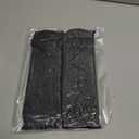 2 Pairs Wide Diabetic Socks for Men Women Plus Size,Lymphedema Socks,Socks for Swollen Feet and Ankles,Edema Socks,Loose Fit Socks,Non-Binding Socks,Bariatric Socks,Hospital Cast Socks-All Black