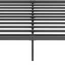 Furnitui 16 Inch High Metal Queen Bed Frame, Platform Bed Frame Queen Size No Box Spring Needed, Easy Assembly, Noise Free, Sturdy, Black