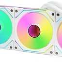Lian Li GA II Trinity SL-INF 360MM - AIO Liquid Cooler -Pre-Installed ARGB Daisy-chainable Radiator Fans or UNI Fan SL-INF Fans - for Intel® LGA 1700, 1200, 115X, AMD® AM5/AM4 Sockets (GA2T36INW.US)