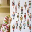 30 Pcs Diamond Art Nutcrackers Magnet Kits for Christmas DIY Nutcrackers King and Soldier Figures Diamond Painting Magnets for Crafts Gifts Home Decors
