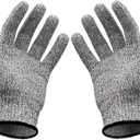 Safe Cut Resistant Gloves High Performance EN388 Food Grade Level 5 Protection for men & women Kitchen (X-Large)