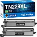 myCartridge Compatible Toner Cartridge Replacement for Brother TN229XL TN229 TN-229XL TN-229XLBK Toner High Yield 2 Black Use for MFC-L3780CDW MFC-L3720CDW HL-L3280CDW Printer TN229XL Toner with Chip