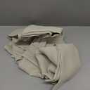 Blackout Window Curtains 2 Panels, Curtain 63 inch Long Solid Color with Leaves Pattern Beige Bedroom Curtains 40 inches Width