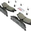 BOSCH QuietCast Kit - BC1611 Brake Pad & 20011572 Rotor - FRONT
