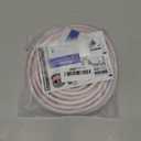 White Rubber Weather Stripping Door Seal Strip, D Shape Door Rubber Weather Seal Strip, SelfAdhesive Weatherstripping Soundproofing Doors Sealing Strip for Windows (23 feet, White)