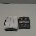 GOZILLA Aquarium Filter Cartridges,Fish Tank Filters Accessories Set,Turtle Tank Filter Replacement Includes 5 Filter Cartridges and 2 Filter Boxes.Only Suit for GZ-107 Low Water Level Tank Filter.